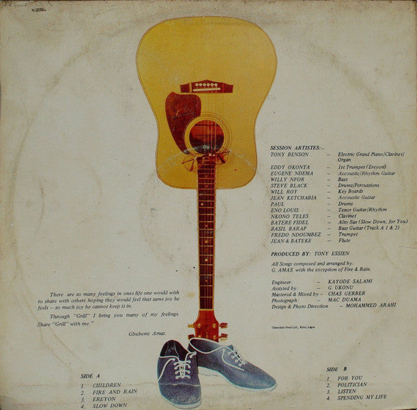 Amas : Grill (LP)
