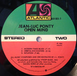 Jean-Luc Ponty : Open Mind (LP, Album, AR )