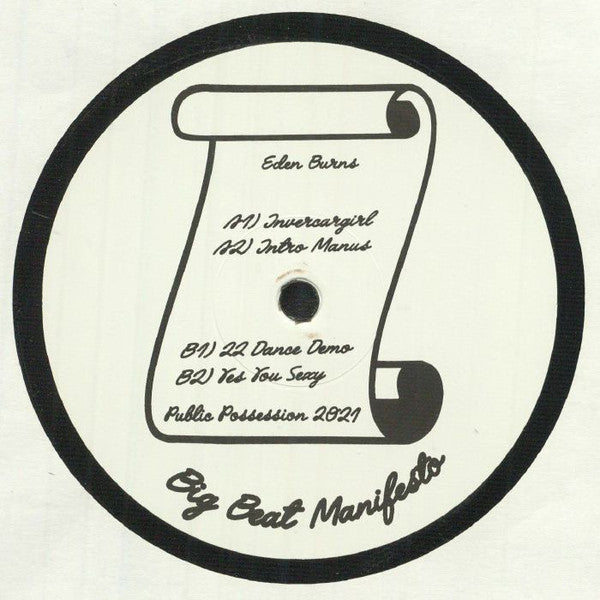 Eden Burns : Big Beat Manifesto Vol II (12", EP, Ltd)