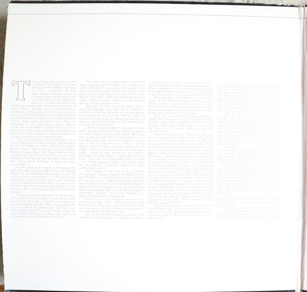 Sonny Criss / Kenny Dorham : The Bopmasters (2xLP, Comp, Yel)