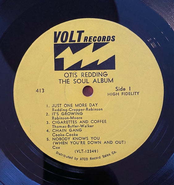 Otis Redding : The Soul Album (LP, Album, Mono, Pre)