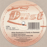 Afrika Bambaataa & Family Vs Danmass : Electro Funk Express (12")