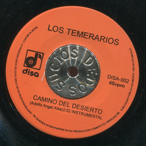 Los Temerarios (2) : Ahora Pienso Mas En Ti (7", Single)