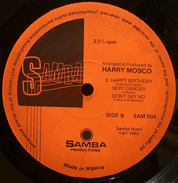 Harry Mosco : Sugar Cane Baby (LP, Album)