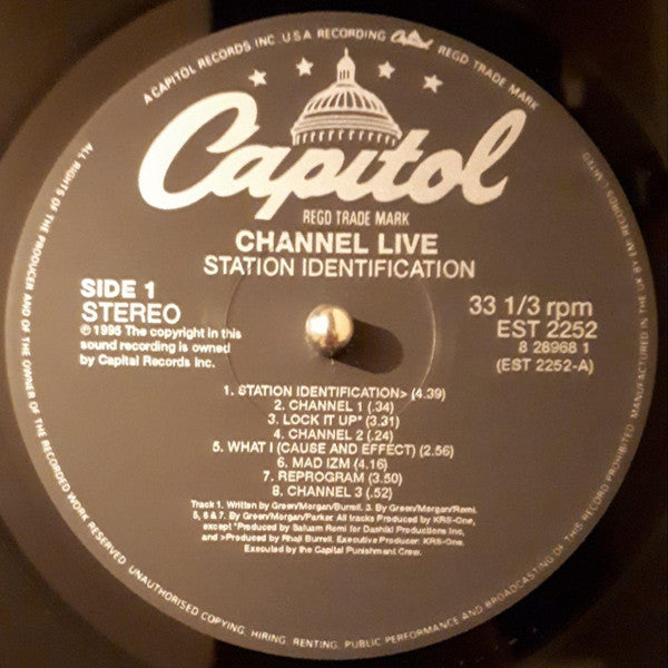 Channel Live : Station Identification (LP, Album)