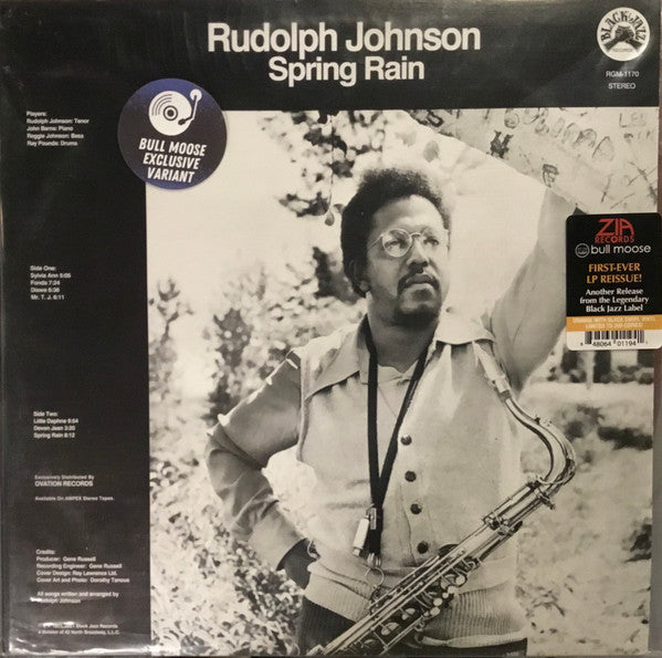 Rudolph Johnson : Spring Rain (LP, Album, Ltd, RE, RM, Ora)