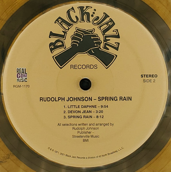 Rudolph Johnson : Spring Rain (LP, Album, Ltd, RE, RM, Ora)