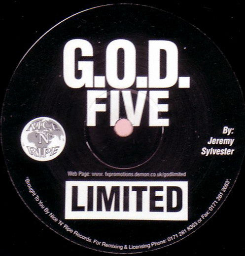 G.O.D. : Limited Five (12")