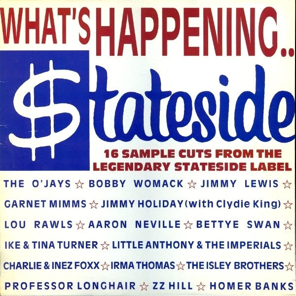 Various : What's Happening...Stateside? (LP, Comp, Ltd, RE, Smplr)