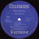 Ben Mays : Rated X (12")