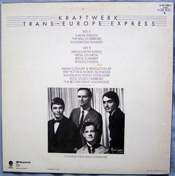Kraftwerk : Trans-Europe Express (LP, Album, RP)