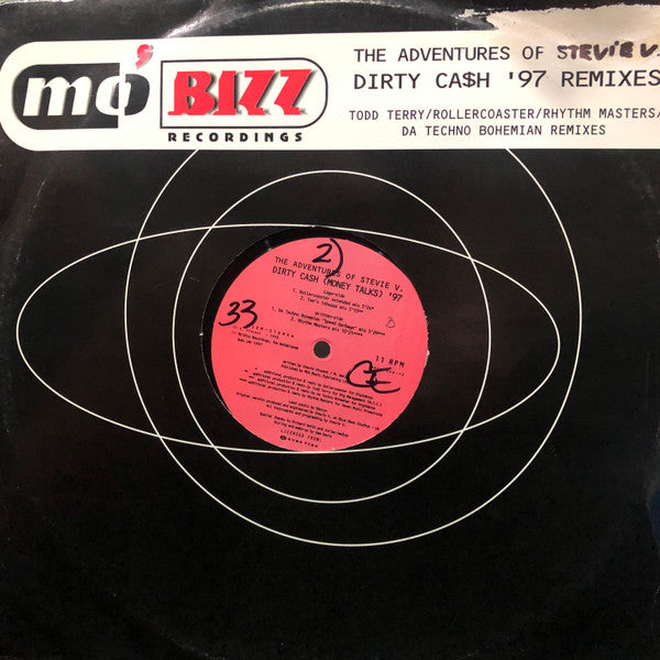 Adventures Of Stevie V. : Dirty Cash (Money Talks) ('97 Remixes) (12")