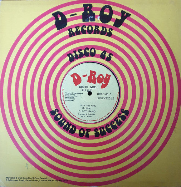 The Heptics And D-Roy Band : Little Girl / Dub The Girl (12")