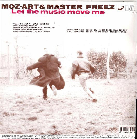 Moz-Art & Master Freez : Let The Music Move Me (Remix) (12")