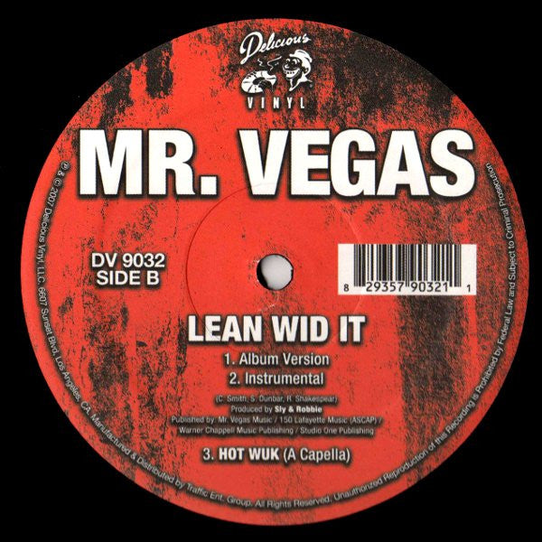 Mr. Vegas : Hot Fuk (12")