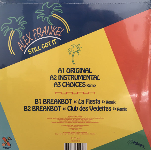 Alex Frankel : Still Got It (12", Single, Ltd, Yel)