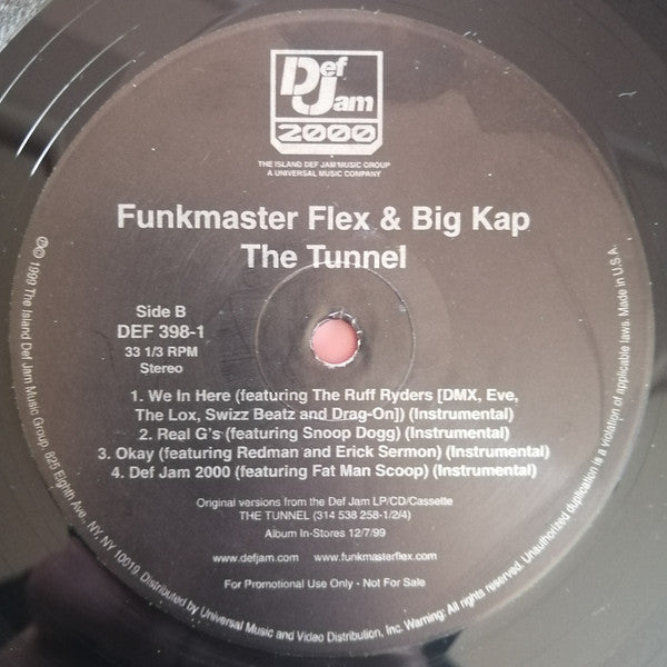 Funkmaster Flex & Big Kap : The Tunnel (2xLP, Advance, Promo, Smplr)