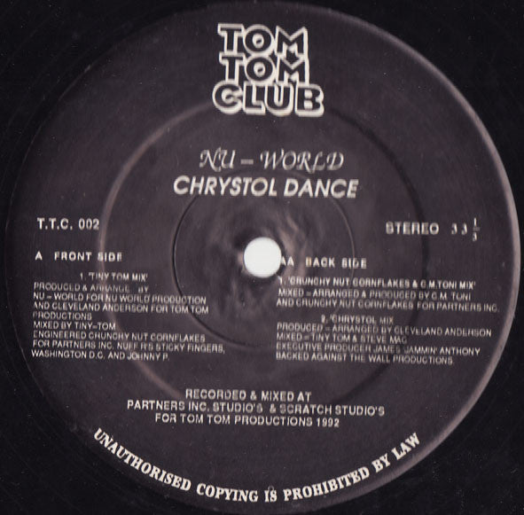 Nu-World : Chrystol Dance (12")