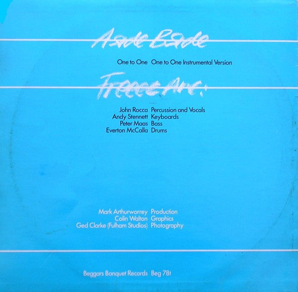 Freeez : One To One (12")