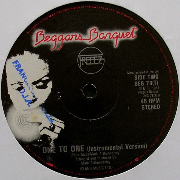 Freeez : One To One (12")