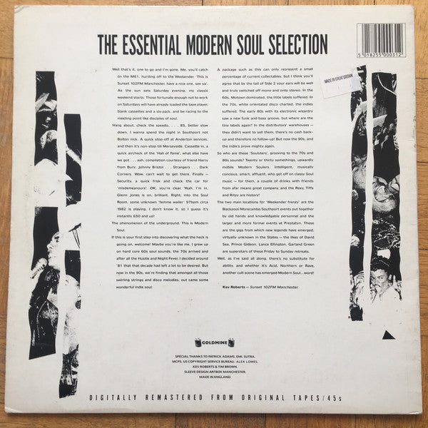 Various : The Essential Modern Soul Selection (LP, Comp, RM, Unofficial)