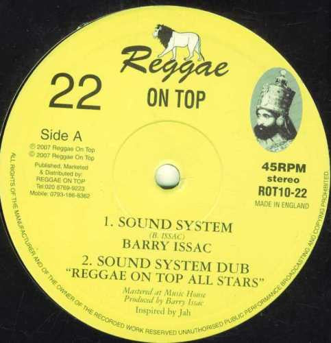 Barry Issac / Amhari : Sound System / King Selassie I Is The Greatest (10")