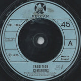 The Cimarons : Tradition (7", Single)