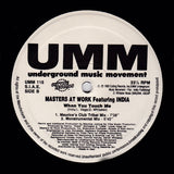 Masters At Work Featuring India : When You Touch Me (Remixes) (3x12", Ltd)