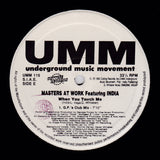 Masters At Work Featuring India : When You Touch Me (Remixes) (3x12", Ltd)