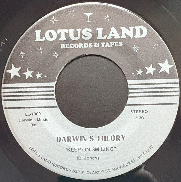 Darwin's Theory : I Love Everything About You / Keep On Smiling (7")