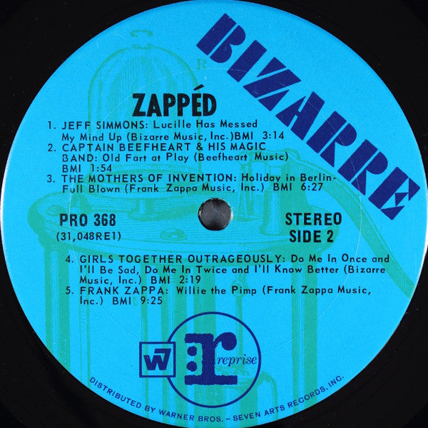 Various : Zapped (LP, Comp, Smplr)