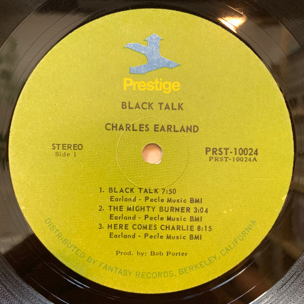 Charles Earland : Black Talk! (LP, Album)