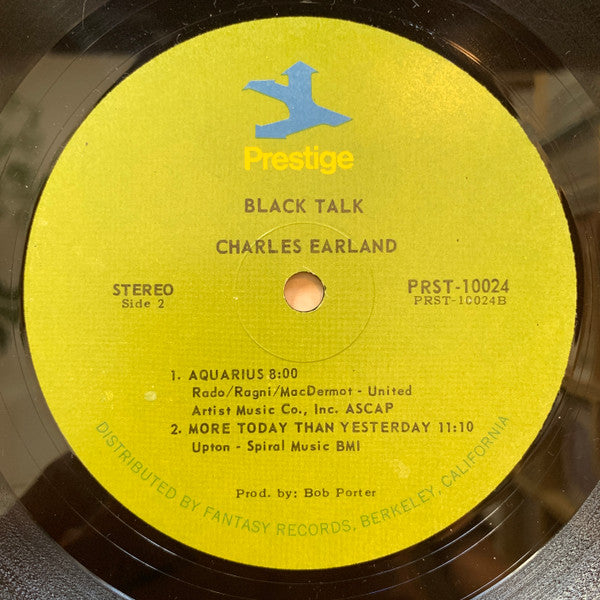 Charles Earland : Black Talk! (LP, Album)