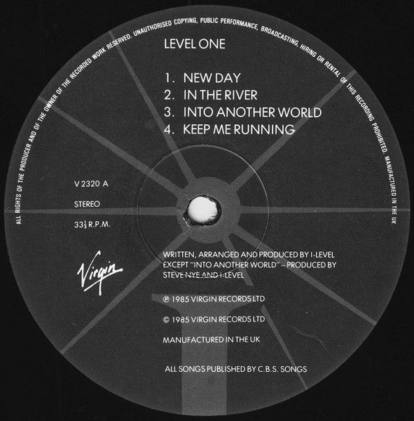 I-Level : Shake (LP, Album)