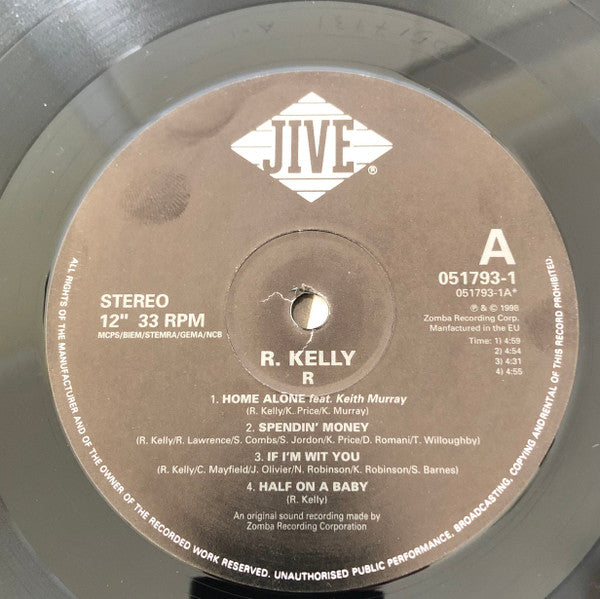 R. Kelly : R. (3xLP, Album)