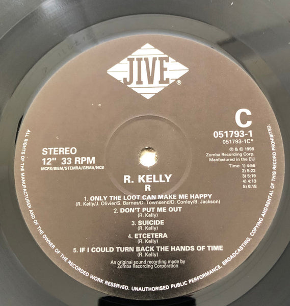 R. Kelly : R. (3xLP, Album)