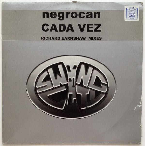 Negrocan : Cada Vez (Richard Earnshaw Mixes) (12")