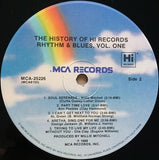 Various : The History Of Hi Records Rhythm & Blues Volume One The Beginnings (LP, Comp)