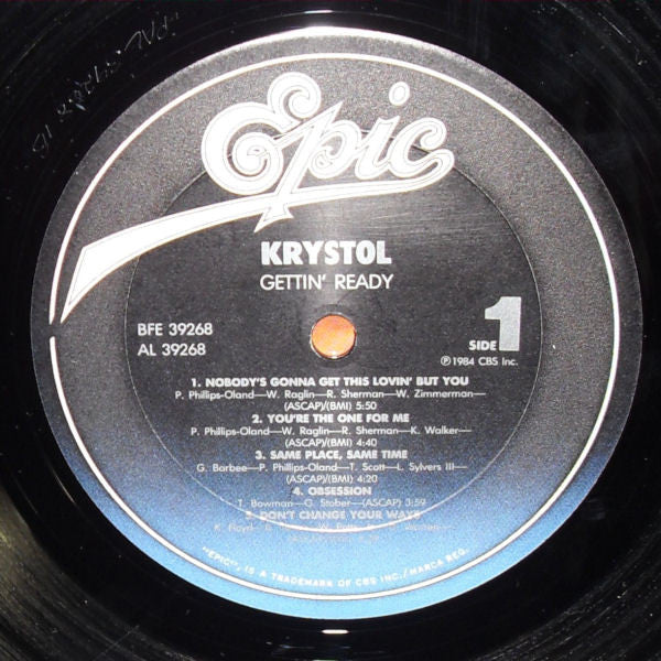 Krystol : Gettin' Ready (LP, Album)