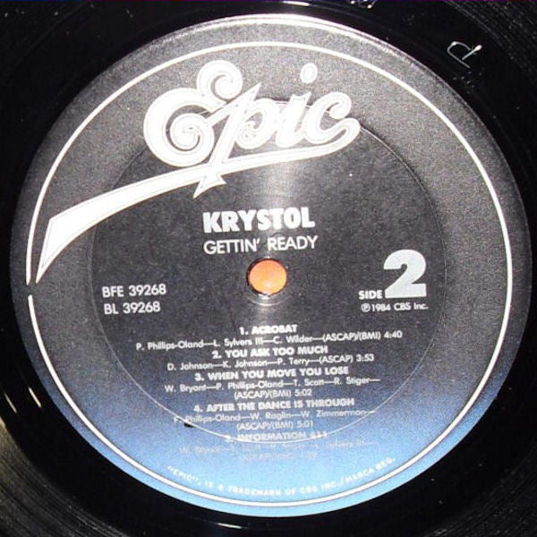 Krystol : Gettin' Ready (LP, Album)