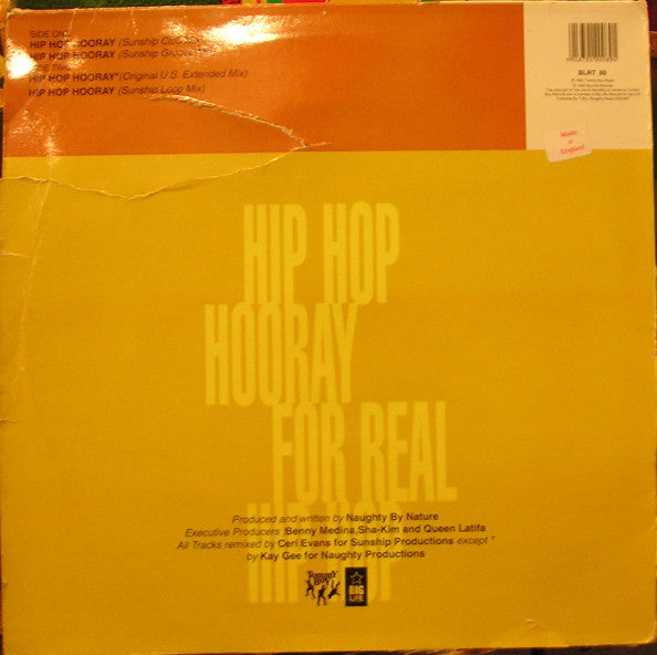 Naughty By Nature : Hip Hop Hooray (12")