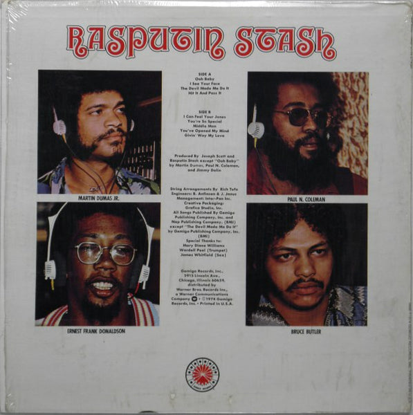 Rasputin's Stash : Devil Made Me Do It (LP, Album, RP, 2nd)
