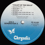 Generation X (4) : Valley Of The Dolls (LP, Album, RE, Pit)