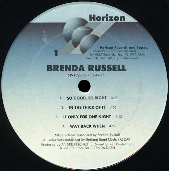 Brenda Russell (2) : Brenda Russell (LP, Album, San)