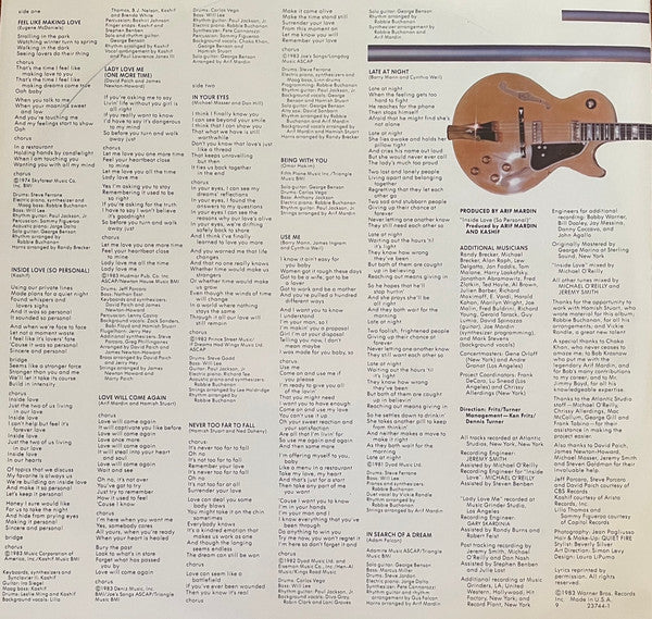 George Benson : In Your Eyes (LP, Album, All)