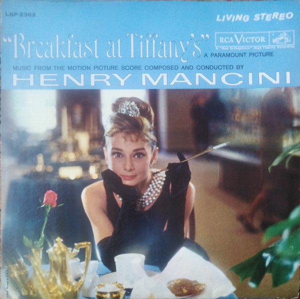 Henry Mancini : Breakfast At Tiffany's (Music From The Motion Picture Score) (LP, Album, RE, Ind)