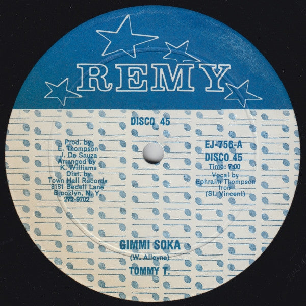 Tommy T.* : Gimmi Soka (12")