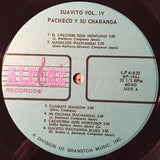 Pacheco Y Su Charanga : Pacheco Y Su Charanga "Suav'ito" Vol. 4 (LP, Mono, RE)