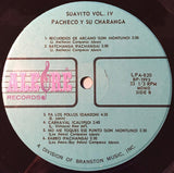 Pacheco Y Su Charanga : Pacheco Y Su Charanga "Suav'ito" Vol. 4 (LP, Mono, RE)