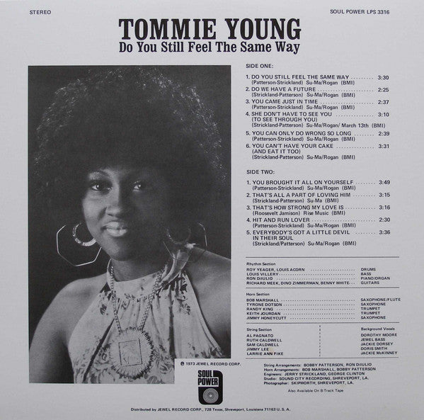 Tommie Young : Do You Still Feel The Same Way (LP, Album)